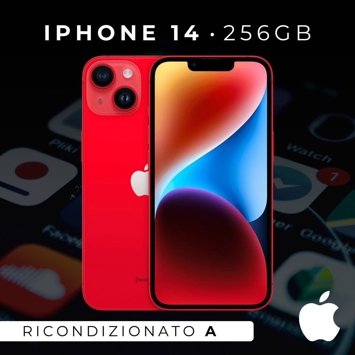 Apple iPhone 14 256GB Rosso Grado A
