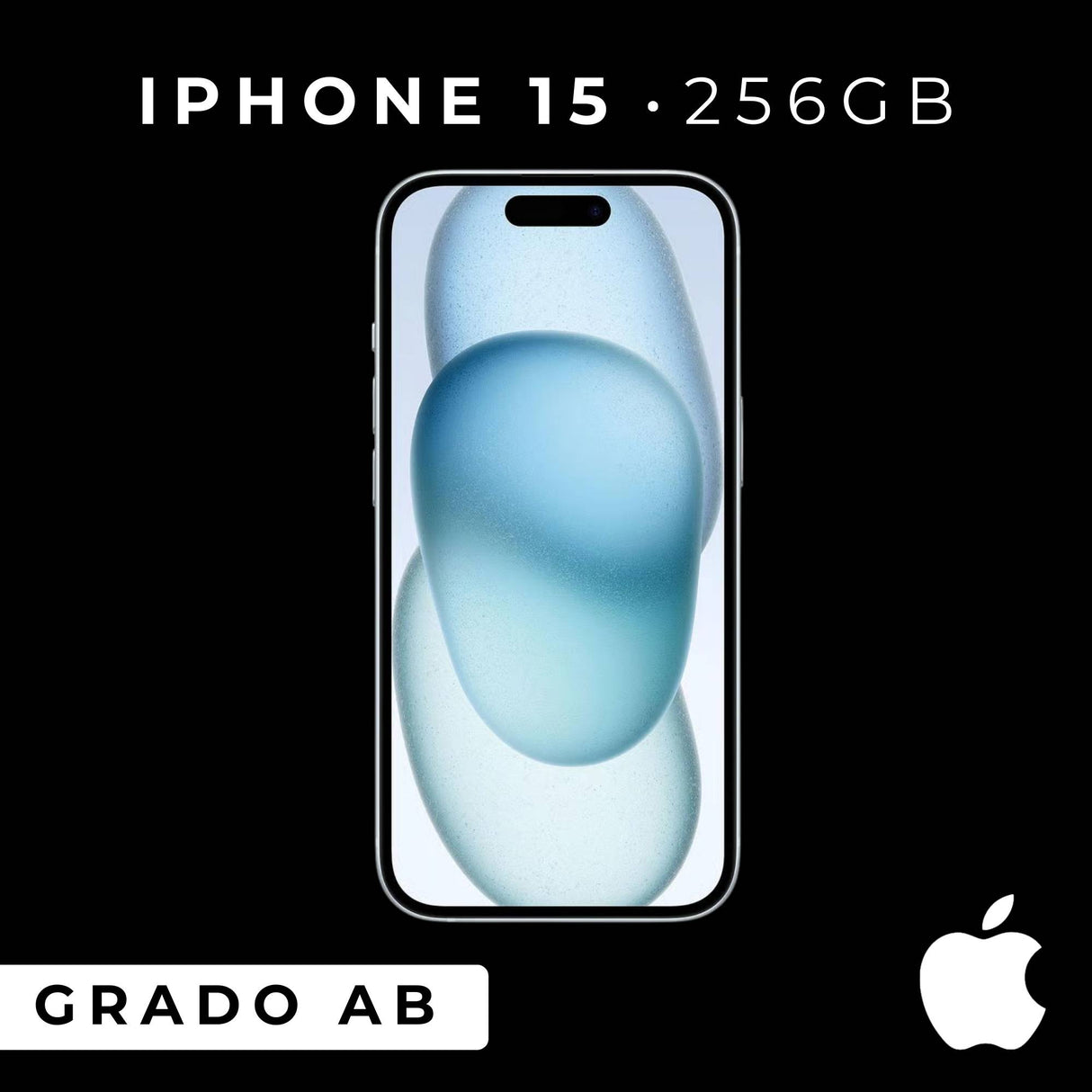 Apple iPhone 15 256GB Blue Ricondizionato - Buono