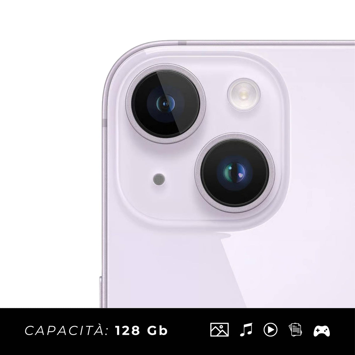 Apple iPhone 14 128Gb Viola Ricondizionato - Ottimo