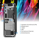 PC Computer Desktop Fisso HP 400 G9 SFF i5-13500 Ram 16GB SSD 512GB Win 11 Nuovo