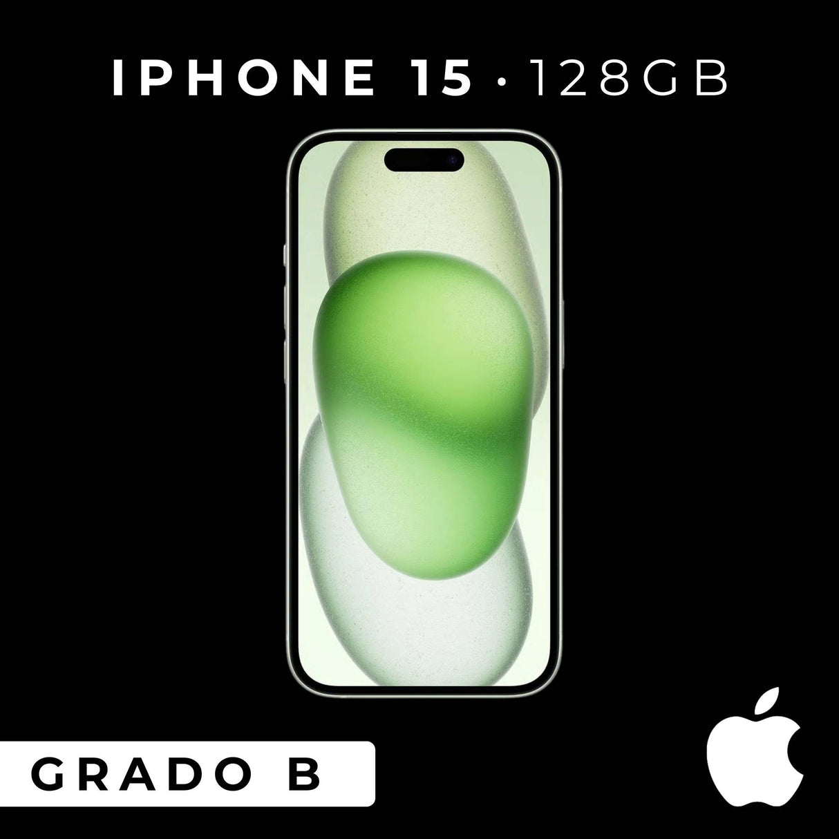 Apple iPhone 15 128GB Verde Ricondizionato - Accettabile