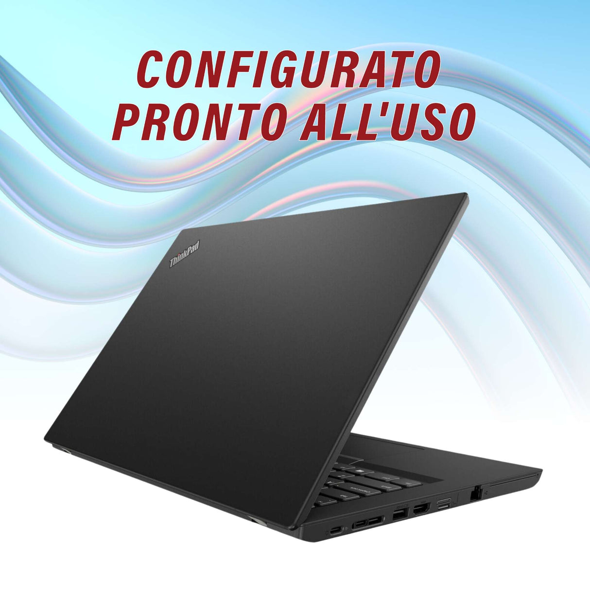 Notebook Pc Portatile Lenovo ThinkPad T480 i5-8250U 14,1" Ram 16GB 512GB SSD Win 10 Pro