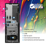 HTR - Lenovo M710e SFF i5-6500 Ram 8GB SSD 256GB Win10 Libre