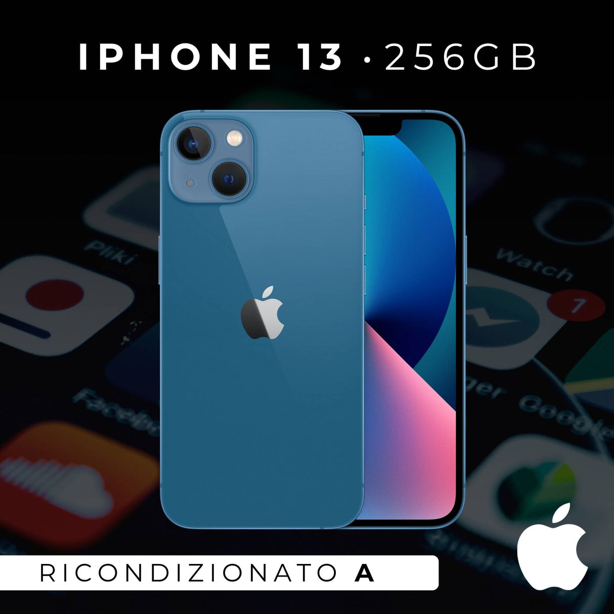 Apple iPhone 13 256GB Blu Grado A