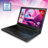Notebook Pc Portatile Lenovo P52 15.6" I7-8750H 16Gb 512Gb P1000 Quadro W11 Libre ricondizionato