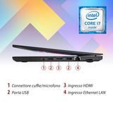 OIL - Lenovo T470 Core i7-7600U RAM:32GB-SSD:1000GB 14" W10 Libre + Finger Print