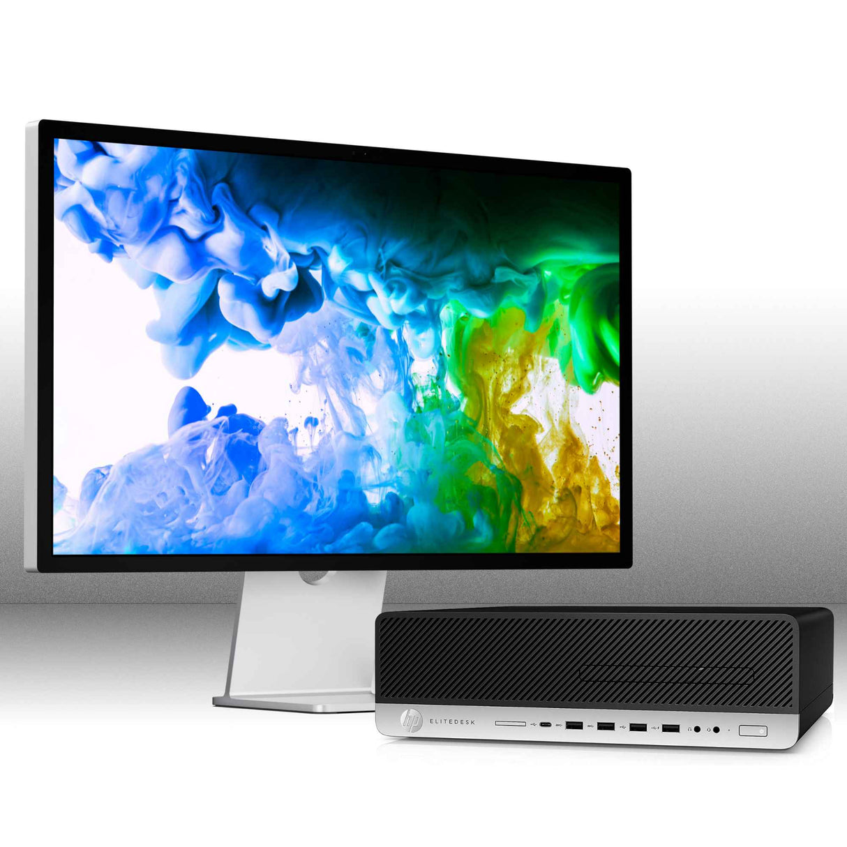PC Computer Desktop  HP 600 G4 SFF i5-8500 Ram 16GB SSD 256GB Win 11 Pro