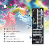 PC Computer Desktop Fisso Dell 7040 SFF i5-6400 Ram 8GB SSD 256GB  Win 11 Pro
