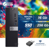 PC Computer Desktop Fisso Dell 5060 SFF i7-8700 Ram 16Gb SSD 256Gb Win 11 Pro