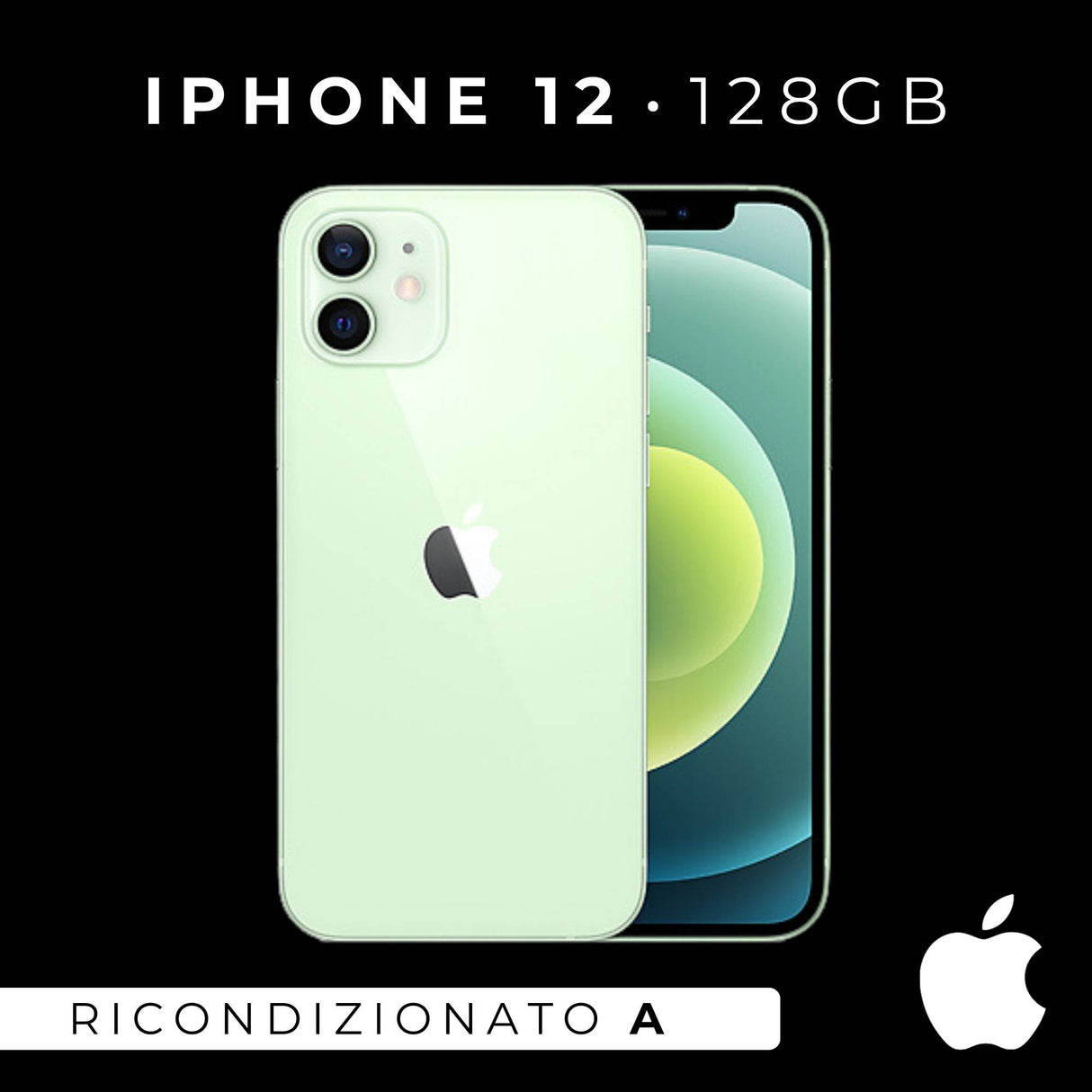 Apple iPhone 12 128Gb Verde Ricondizionato - Ottimo