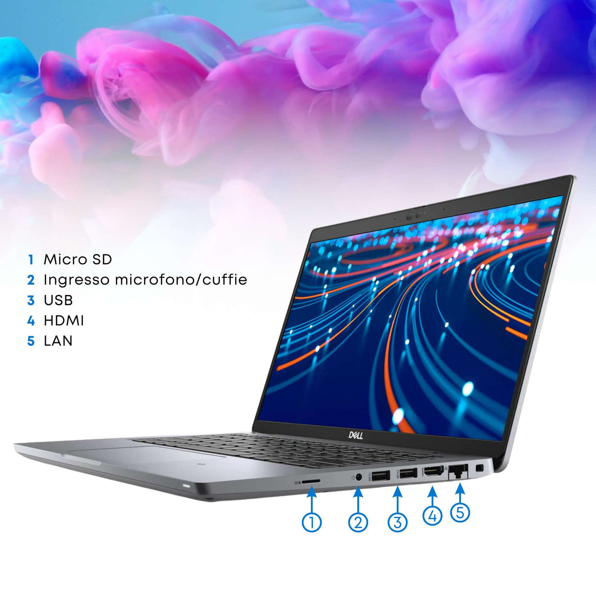 Notebook Portatile Dell 5420 14" i5-1135G7 Ram 8GB SSD 256GB W11 Ricondizionato