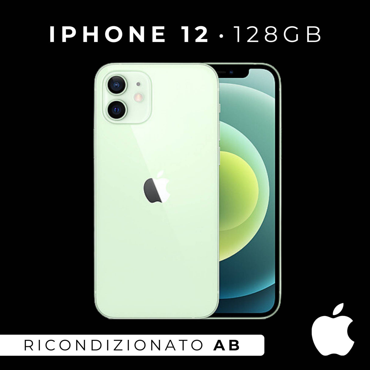 Apple iPhone 12 128Gb Verde Ricondizionato - Buono