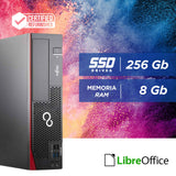 PC Computer Desktop Fisso Fujitsu D957 i7-7700 Ram 8Gb SSD 256Gb Win 11 Pro Libre RICONDIZIONATO