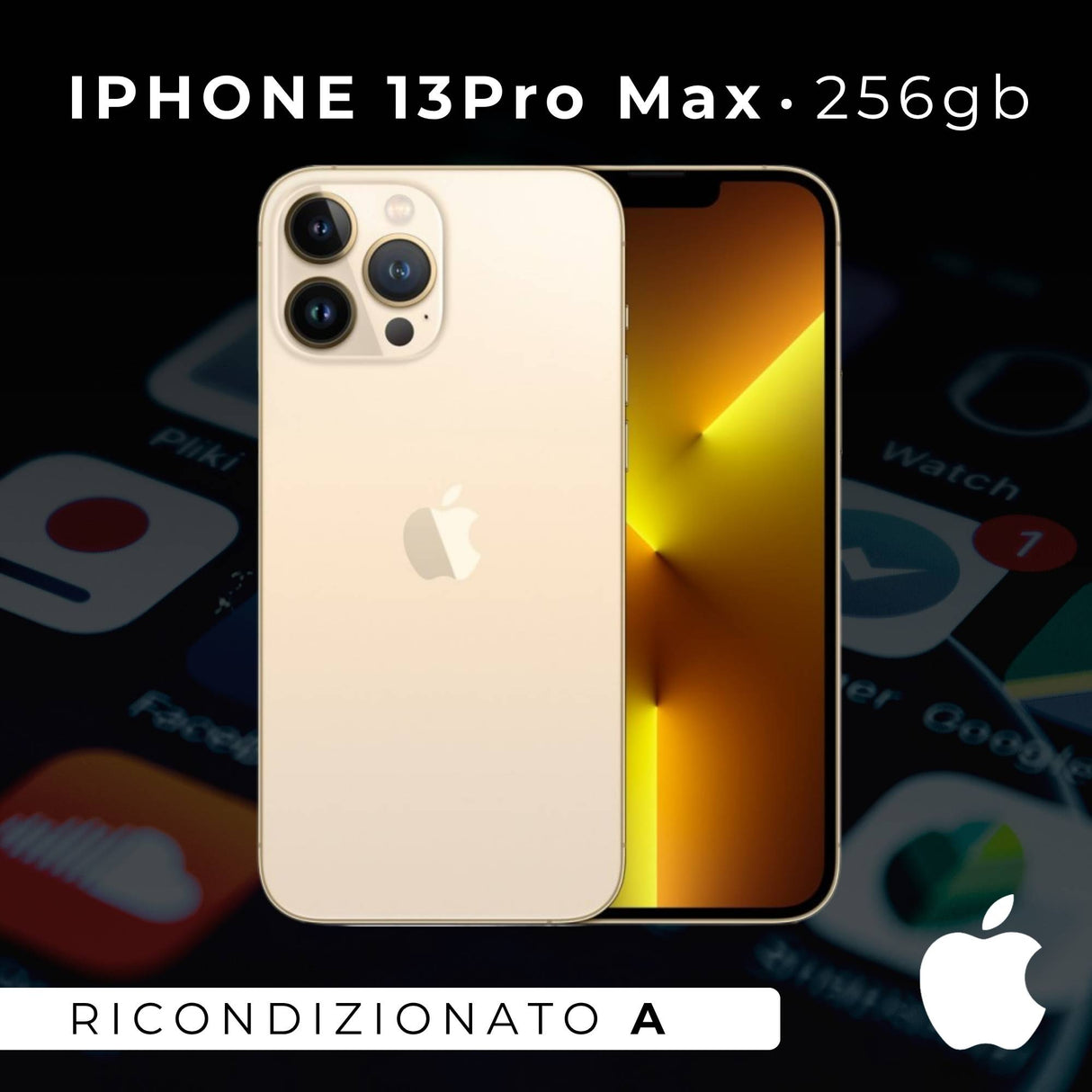 Apple iPhone 13 Pro Max 256GB GOLD Grado A
