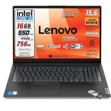 Notebook Pc Portatile  Lenovo i5-13420H 15,6" Ram 16Gb SSD 256Gb HDD 500Gb  Win 11 Pro