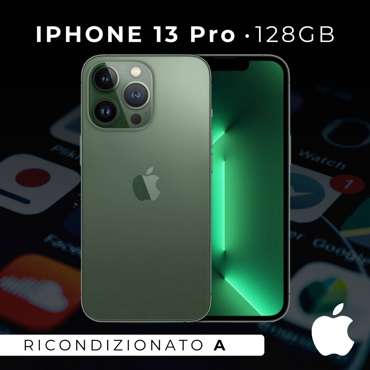 Apple iPhone 13 Pro 256GB Verde Alpino Grado A